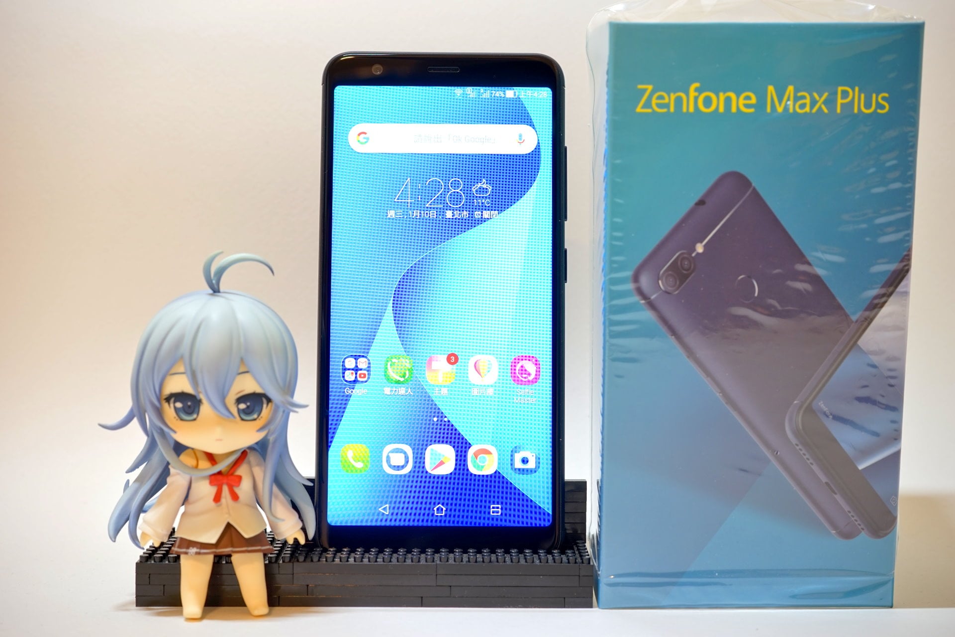 開箱｜ASUS ZenFone Max Plus 5.7 吋 18:9 螢幕雙鏡頭手機 1